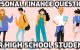 Personal Finance Questions for High School Students